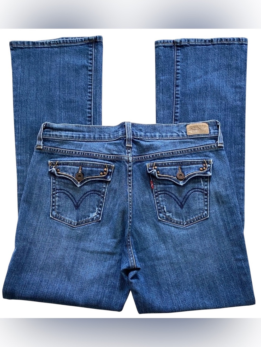 Vintage Y2K Levi's 515 Women's Size 10 Boot Cut Medium Wash Jeans